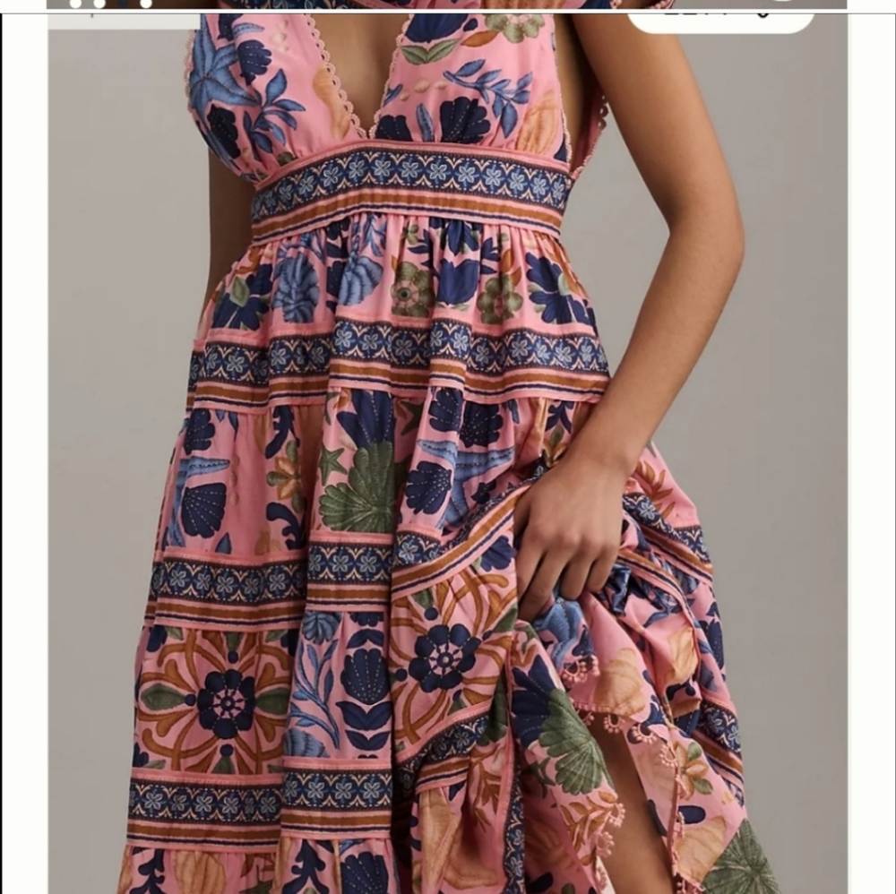 Farm Rio Ocean Maxidress - Picture 5 of 5